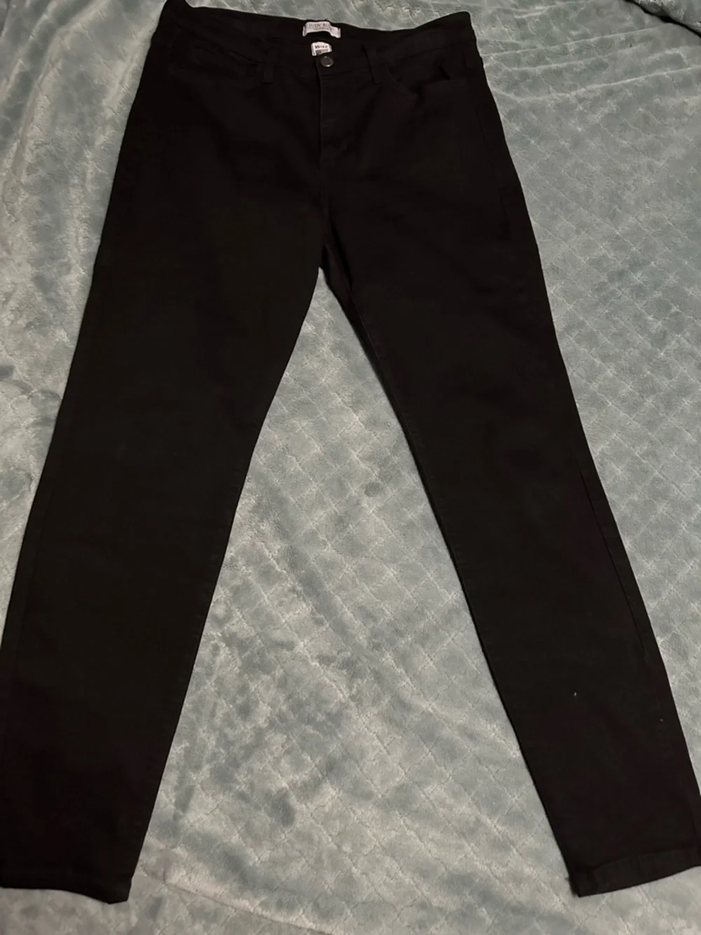 Judy Blue Jet Black Midrise Slim Jeans Size 15 / 32 NWOT - Picture 3 of 8